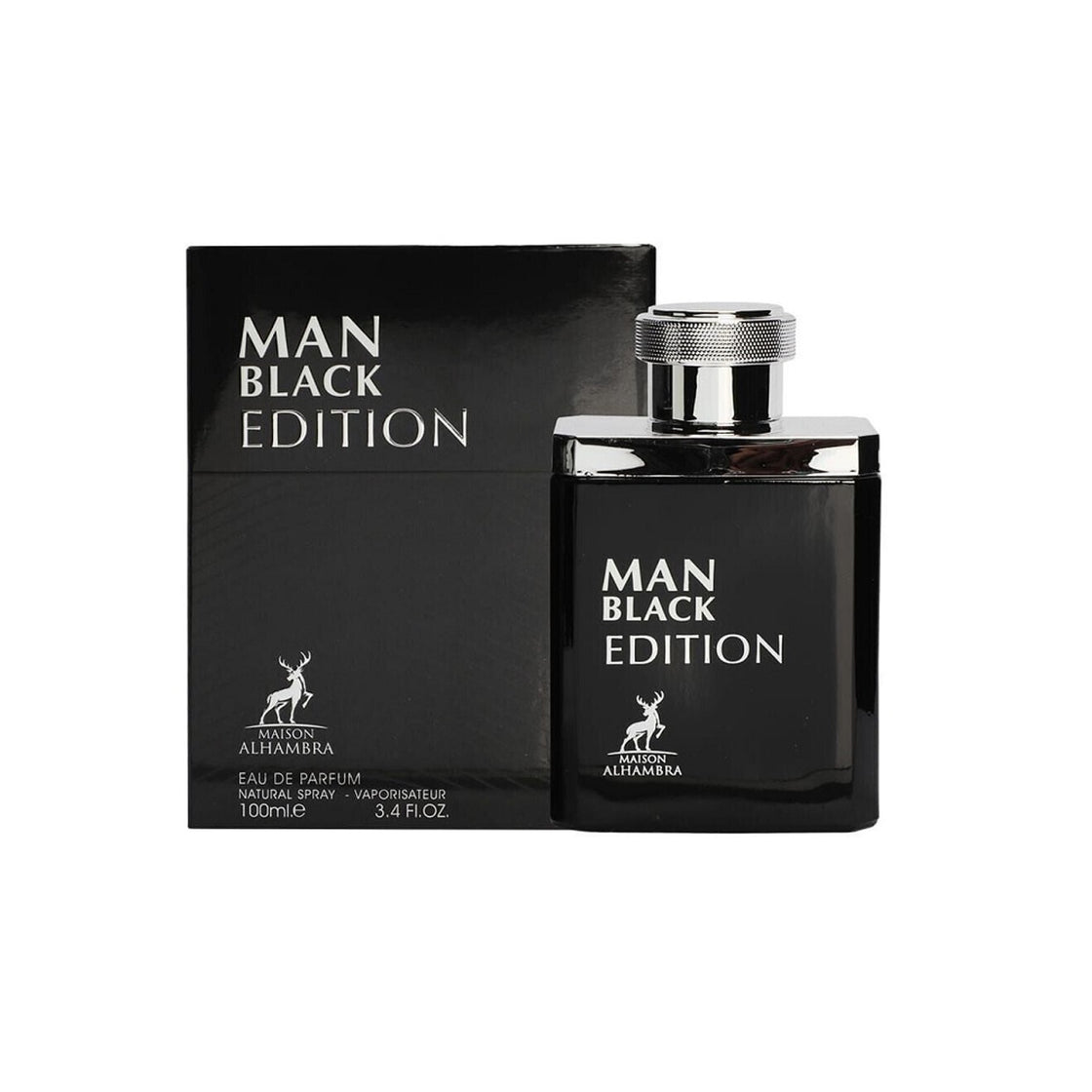 Alhambra Man Black Edition 3.4 Eau De Parfum Spray