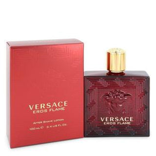 VERSACE EROS FLAME 3.4 AFTER SHAVE LOTION FOR MEN