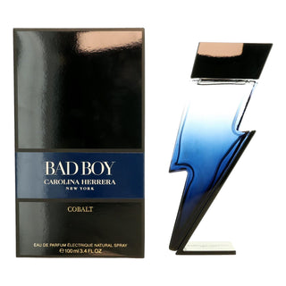 Bad Boy Cobalt By Carolina Herrera, 3.4 Oz Eau De Parfum Electrique Spray For Men