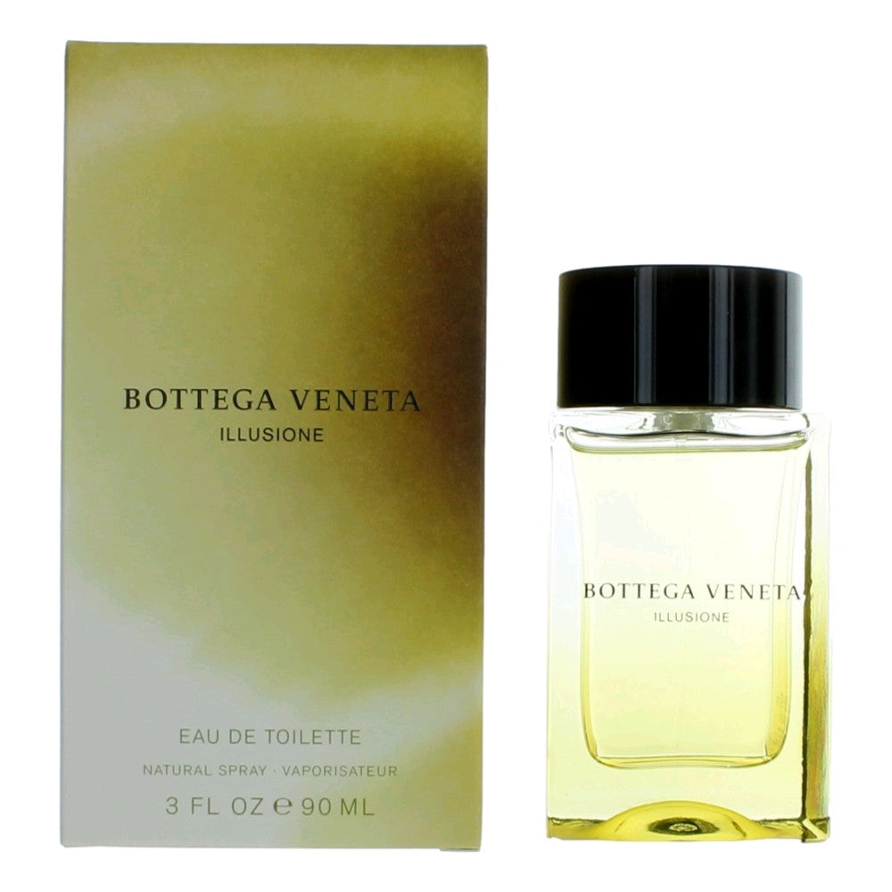 Bottega Veneta Illusione By Bottega Veneta, 3 Oz Eau De Toilette Spray For Men