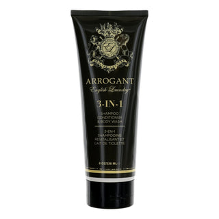 Arrogant By English Laundry, 8 Oz 3 In 1 Shampoo/Conditioner, Body Wash For Men
