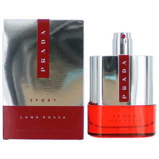 Prada Luna Rossa Sport By Prada, 3.4 Oz Eau De Toilette Spray For Men