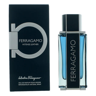 Ferragamo Intense Leather By Salvatore Ferragamo, 3.4 Oz Eau De Parfum Spray For Men