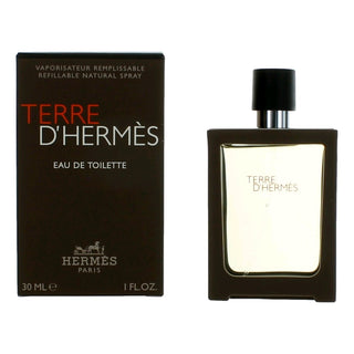 Terre D'Hermes By Hermes, 1 Oz Eau De Toilette Spray Refillable For Men