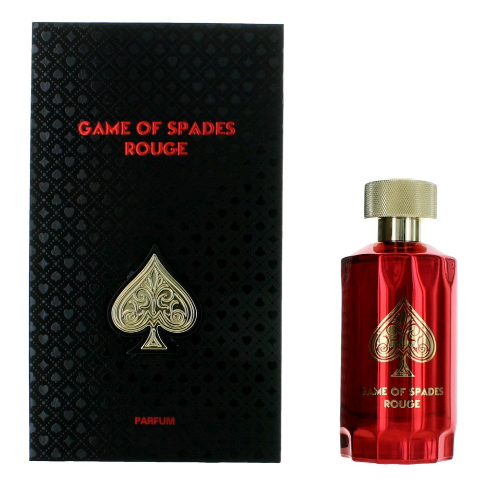 Game Of Spades Rouge By Jo Milano, 3.4 Oz Eau De Parfum Spray For Unisex