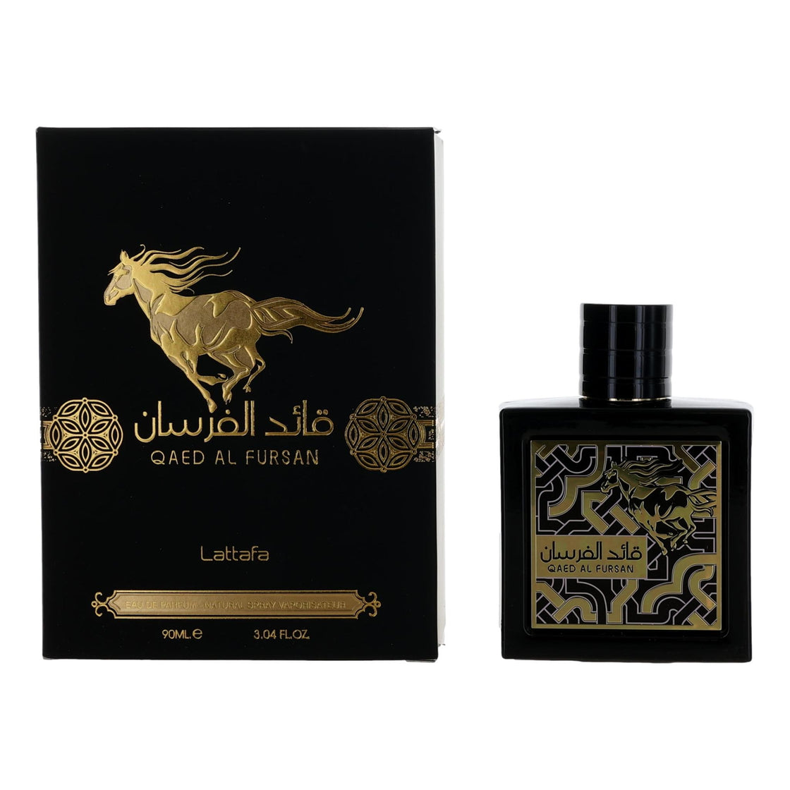 Qaed Al Fursan By Lattafa, 3.04 Oz Eau De Parfum Spray For Men