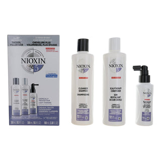 Nioxin 3D Care System Kit 5 - For Chemically Treated Hair, Light Thinning, Intense Moisture