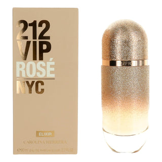 212 Vip Rose Elixir By Carolina Herrera, 2.7 Oz Eau De Parfum Elixir Spray For Women