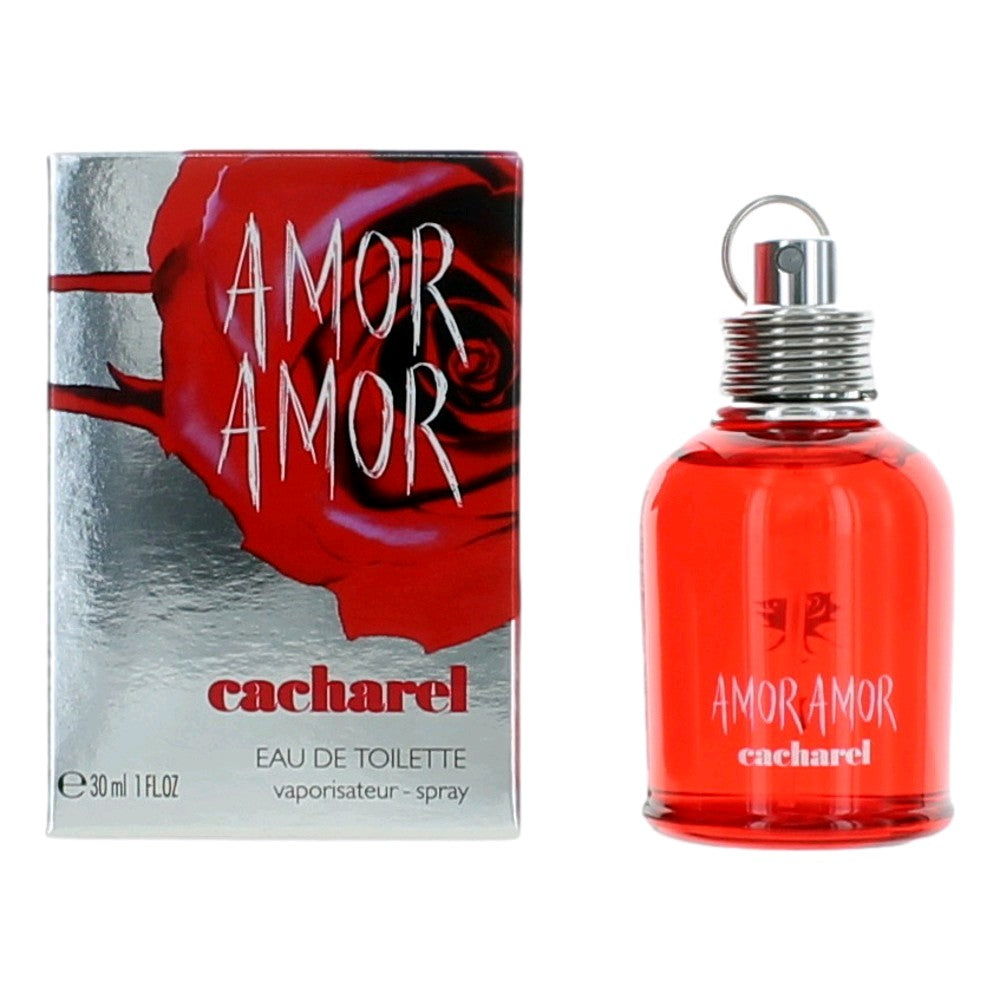 Amor Amor By Cacharel, 1 Oz Eau De Toilette Spray For Women