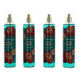 Peony Blush By Bodycology, 4 Pack 8 Oz Fragrance Mist For Women