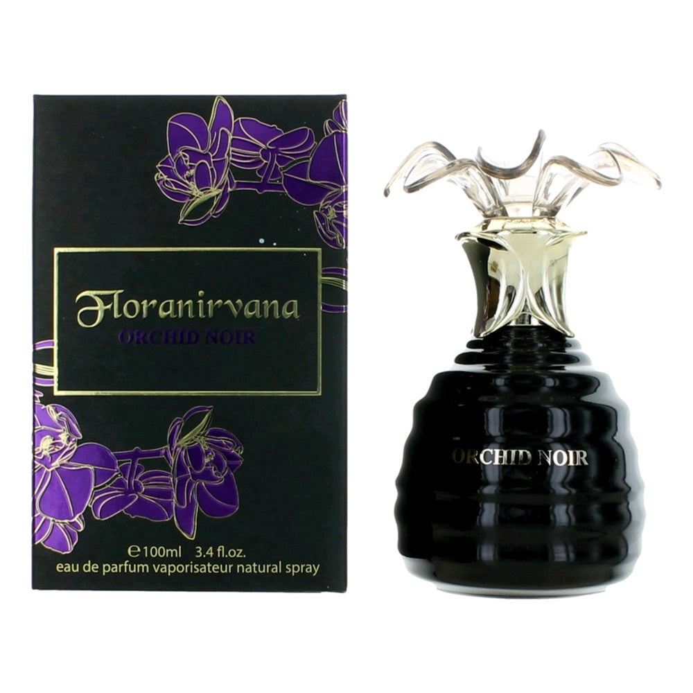 Floranirvana Orchid Noir By Nu Parfums, 3.4 Oz Eau De Parfum Spray For Women