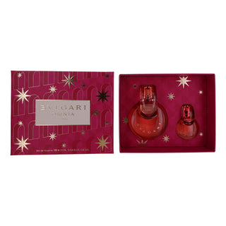 Omnia Coral By Bvlgari, 2 Piece Gift Set For Women