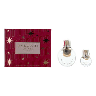 Omnia Crystalline By Bvlgari, 2 Piece Gift Set For Women