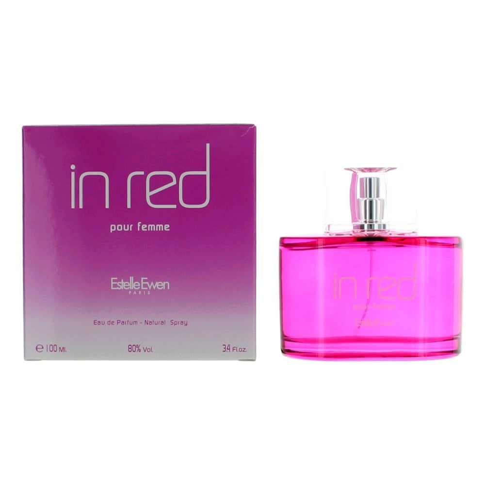 In Red By Estelle Ewen, 3.4 Oz Eau De Parfum Spray For Women