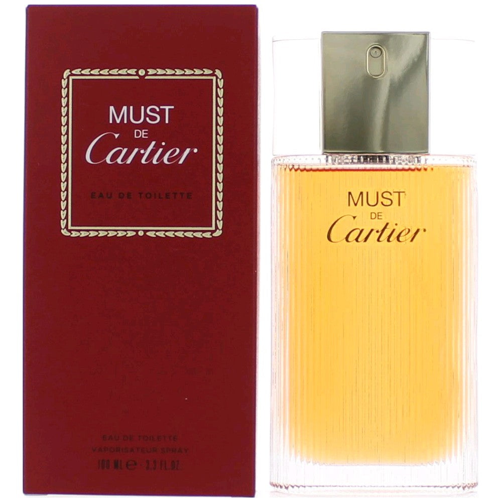 Must De Cartier By Cartier, 3.3 Oz Eau De Toilette Spray For Women