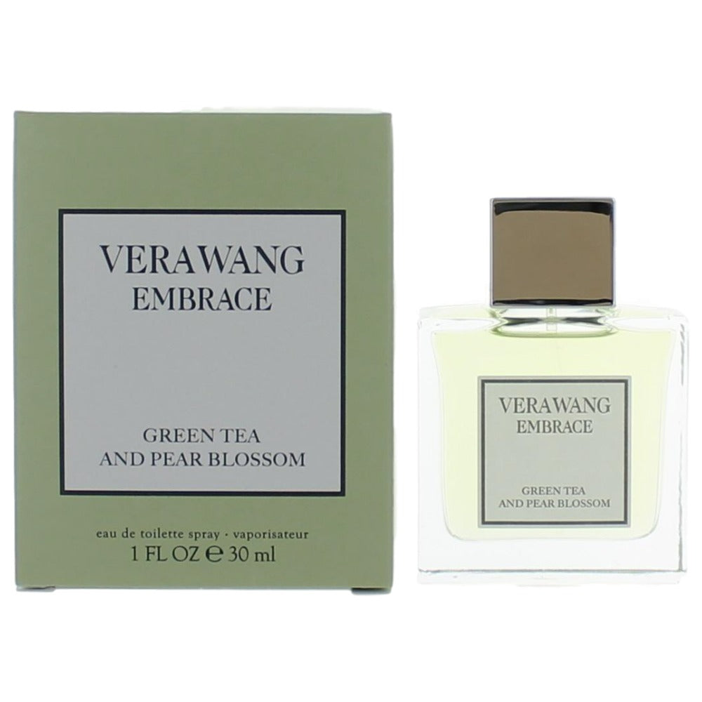 Vera Wang Embrace Green Tea And Pear Blossom By Vera Wang, 1 Oz Eau De Toilette Spray For Women