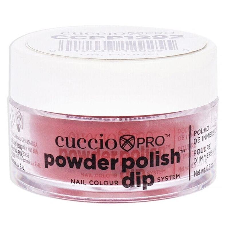 Pro Powder Polish Nail Colour Dip System - Oh Fudge by Cuccio Colour for Women - 0.5 oz Nail Powder