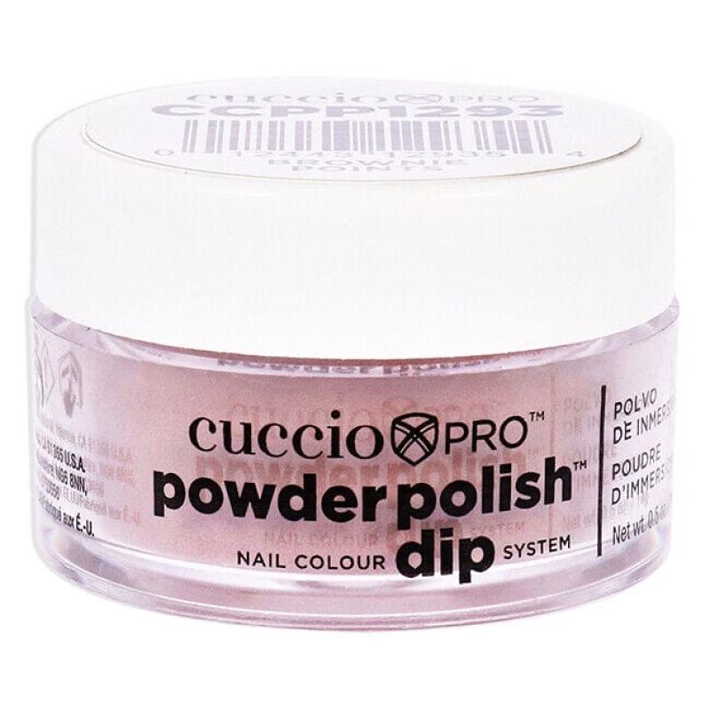 Pro Powder Polish Nail Colour Dip System - Brownie Points by Cuccio Colour for Women - 0.5 oz Nail Powder