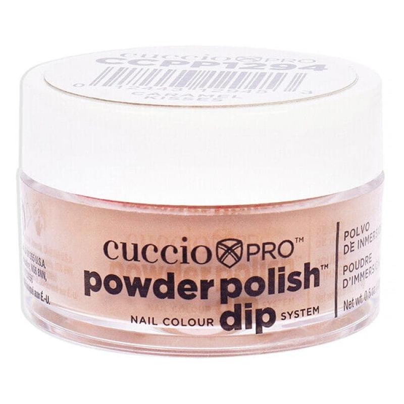 Pro Powder Polish Nail Colour Dip System - Caramel Kisses by Cuccio Colour for Women - 0.5 oz Nail Powder