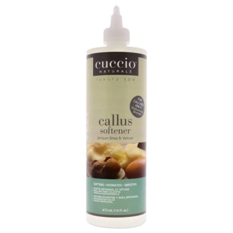Callus Softener - Artisan Shea and Vetiver by Cuccio Naturale for Women - 16 oz Treatment