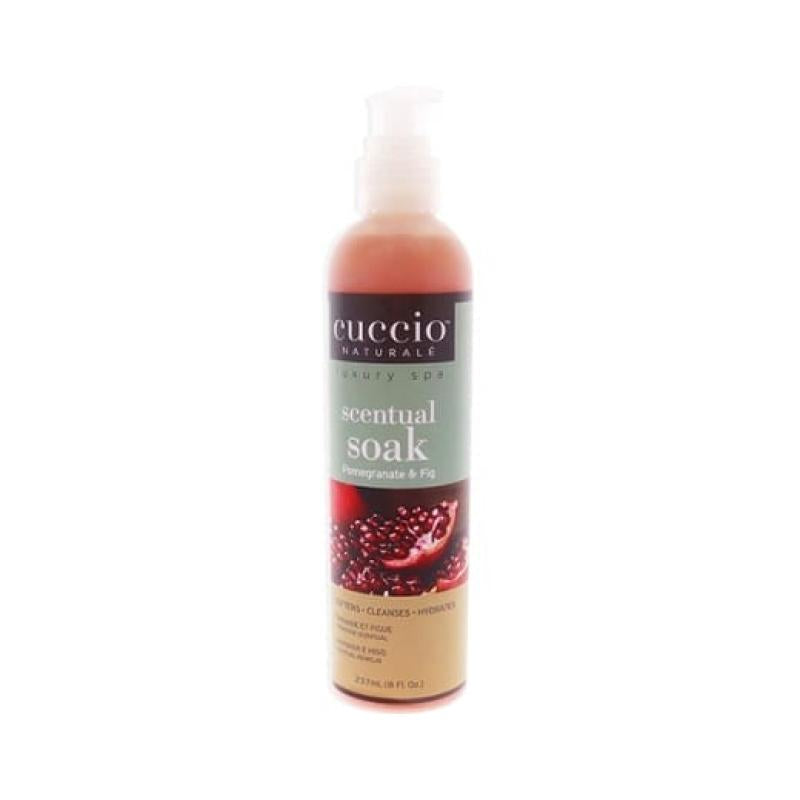 Scentual Soak - Pomegranate and Fig by Cuccio Naturale for Women - 8 oz Cleanser