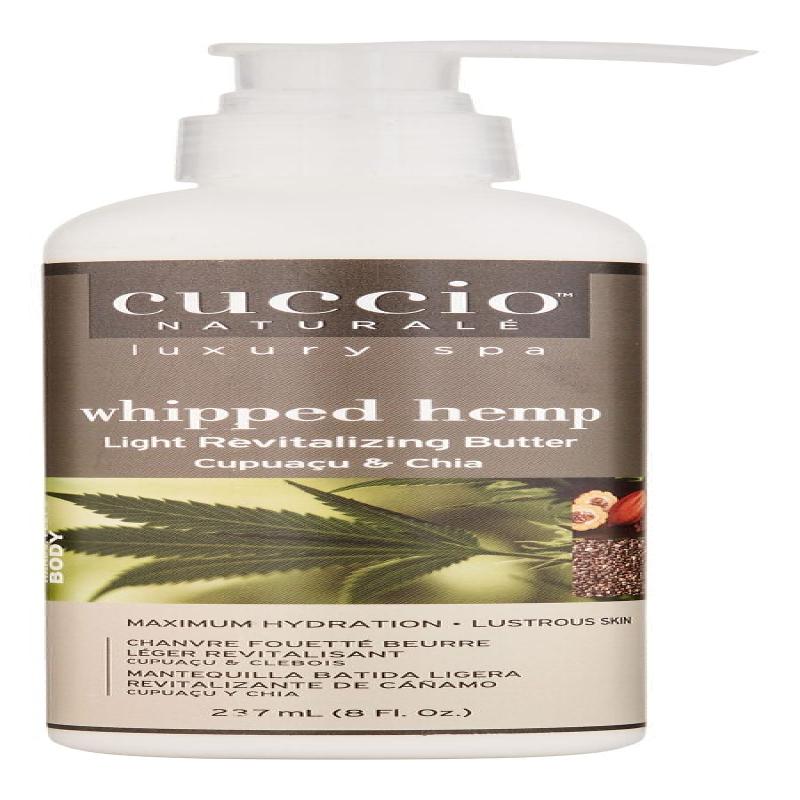 Whipped Hemp Light Revitalizing Butter - Cupuacu and Chia by Cuccio Naturale for Women - 8 oz Moisturizer