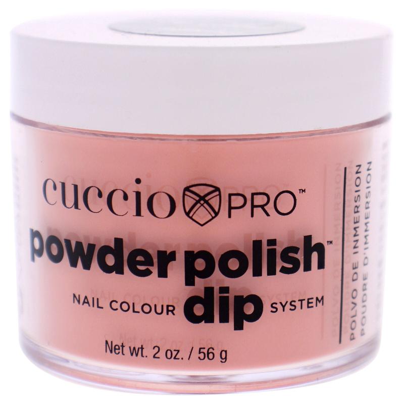 Pro Powder Polish Nail Colour Dip System - Peach by Cuccio Colour for Women - 1.6 oz Nail Powder