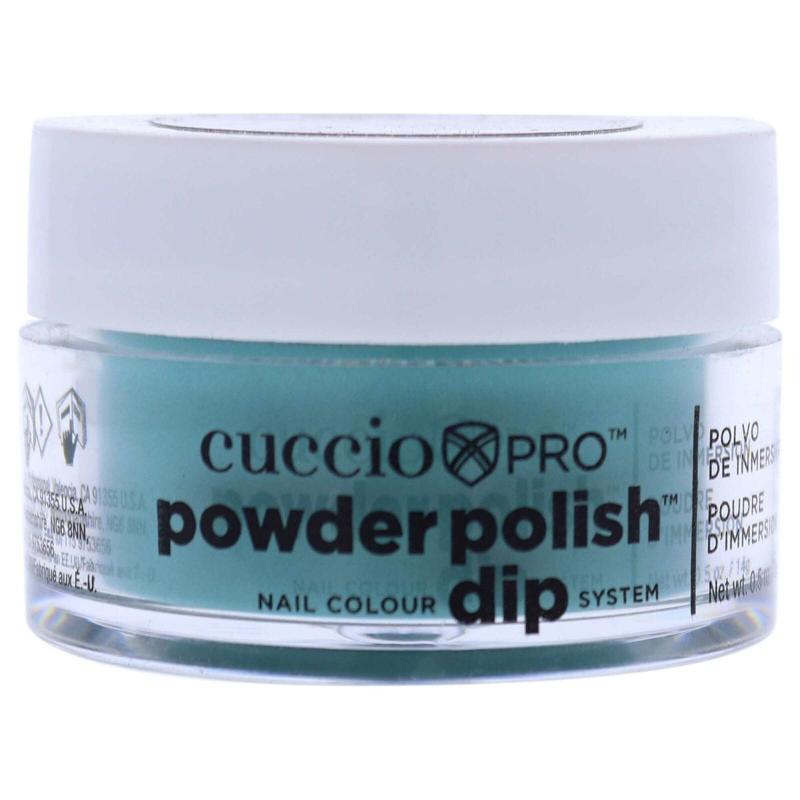 Pro Powder Polish Nail Colour Dip System - Jade Green by Cuccio Colour for Women - 0.5 oz Nail Powder