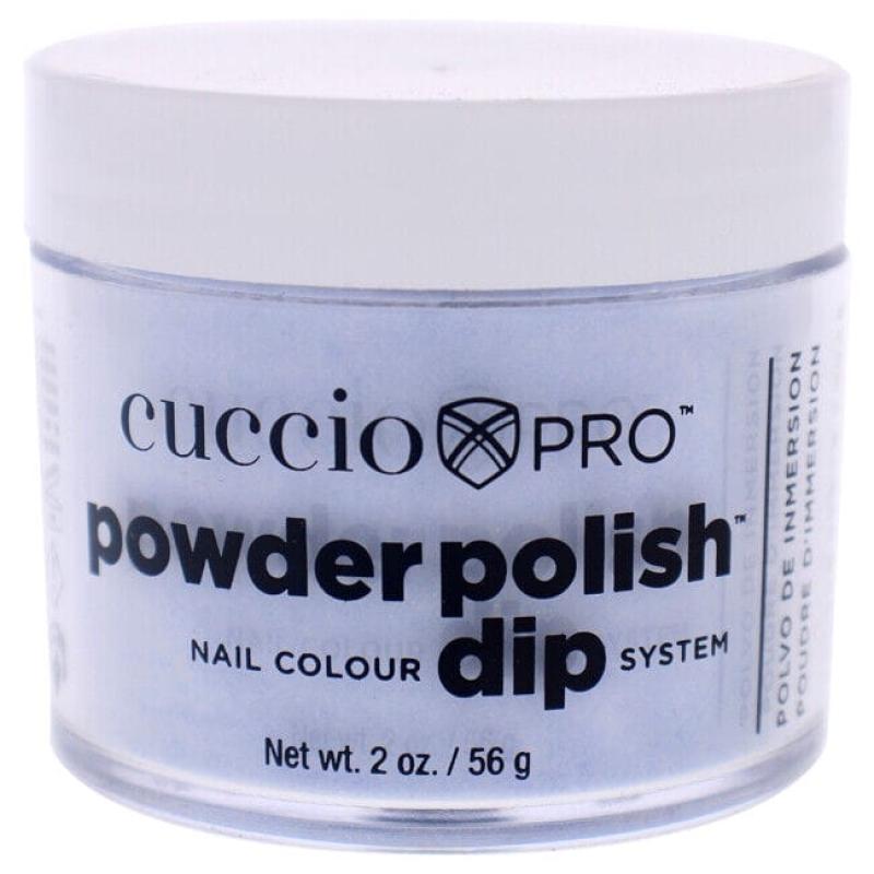 Pro Powder Polish Nail Colour Dip System - Baby Blue Glitter by Cuccio Colour for Women - 1.6 oz Nail Powder