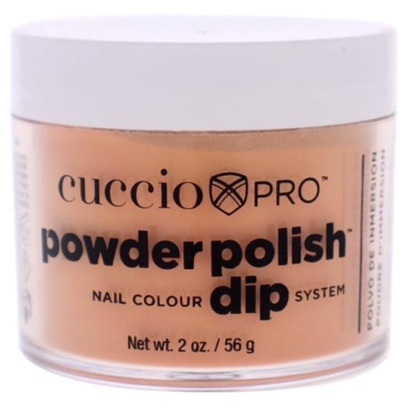 Pro Powder Polish Nail Colour Dip System - Tangerine Orange by Cuccio Colour for Women - 1.6 oz Nail Powder