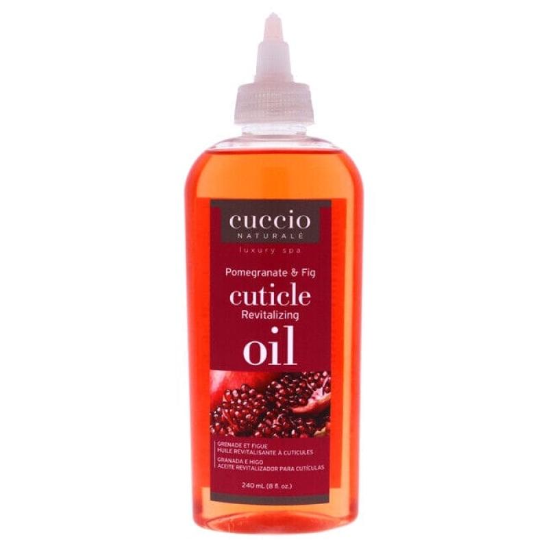 Cuticle Revitalizing Oil - Pomegranate and Fig Manicure by Cuccio Naturale for Unisex - 8 oz Oil