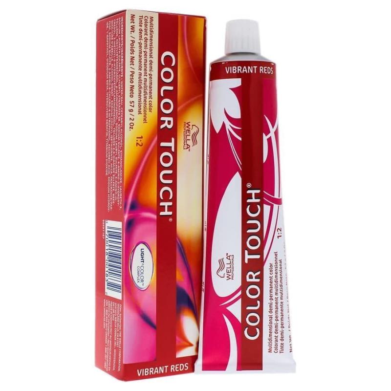 Color Touch Demi-Permanent Color - 6 47 Dark Blonde-Red Brown by Wella for Unisex - 2 oz Hair Color