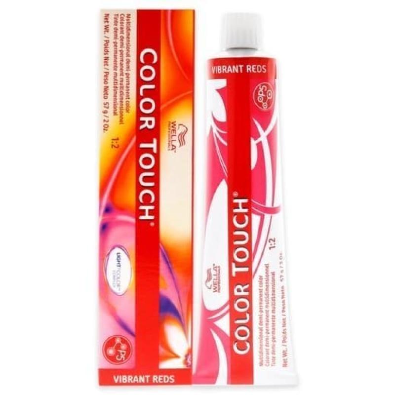 Color Touch Demi-Permanent Color - 44 65 Intense Medium Brown-Violet Red-Violet by Wella for Unisex - 2 oz Hair Color