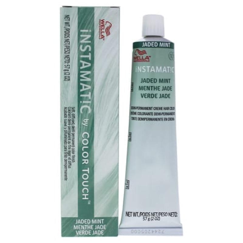 Instamatic By Color Touch Demi-Permanent Hair Color - Jaded Mint by Wella for Unisex - 2 oz Hair Color