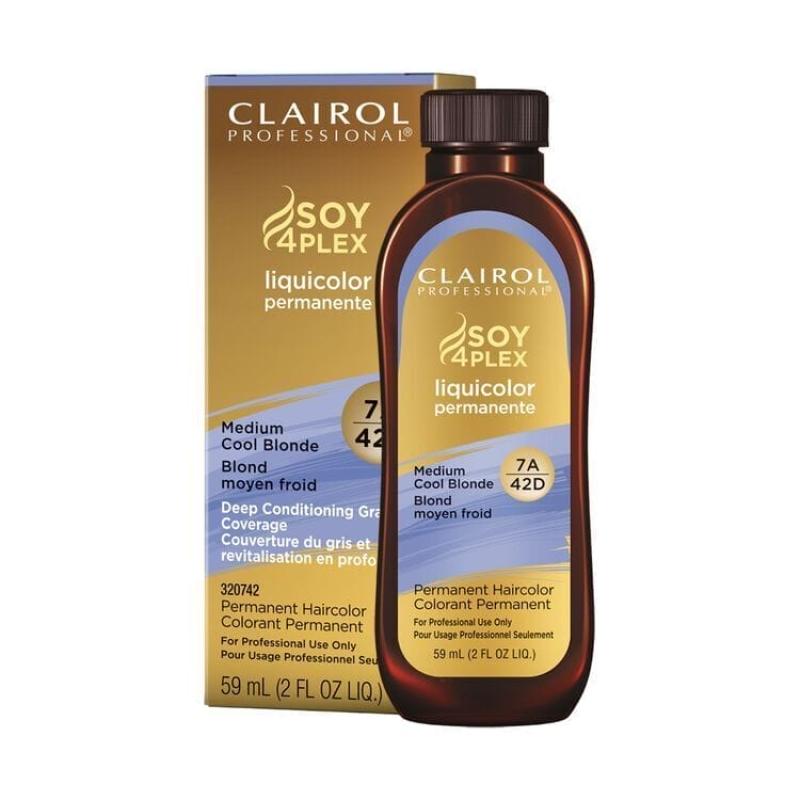 Professional Liquicolor Permanent Hair Color - 42D Medium Cool Blonde by Clairol for Unisex - 2 oz Hair Color