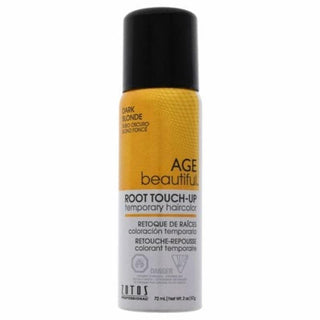 Root Touch Up Temporary Haircolor Spray - Dark Blonde by AGEbeautiful for Unisex - 2 oz Hair Color