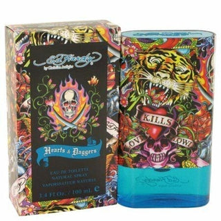 Ed Hardy Hearts and Daggers by Christian Audigier for Men - 3.4 oz EDT Spray