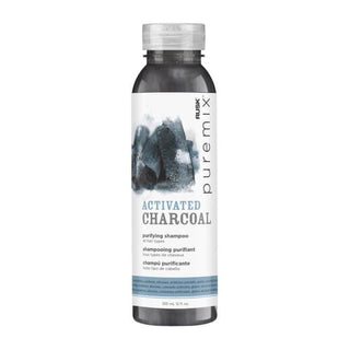 Puremix Activated Charcoal Purifying Shampoo by Rusk for Unisex - 12 oz Shampoo