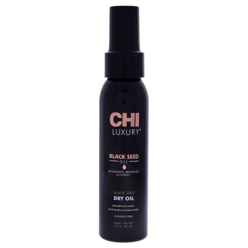 Luxury Black Seed Dry Oil by CHI for Unisex - 3 oz Oil