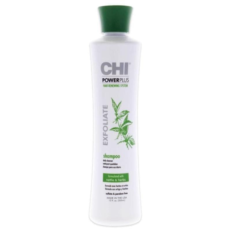 Power Plus Exfoliate Shampoo by CHI for Unisex - 12 oz Shampoo
