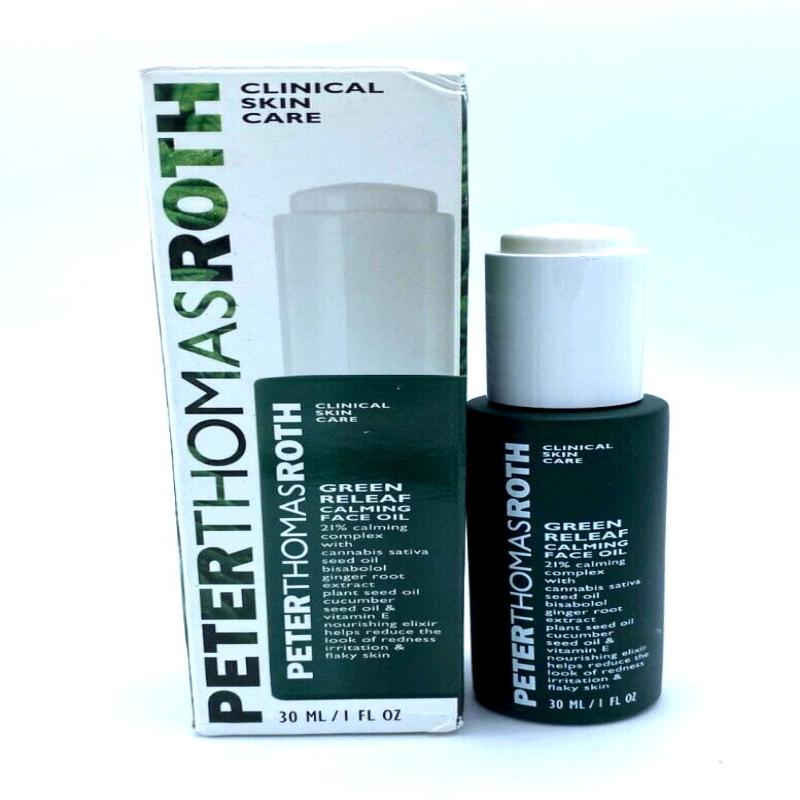 Green Releaf Calming Face Oil by Peter Thomas Roth for Women - 1 oz Oil