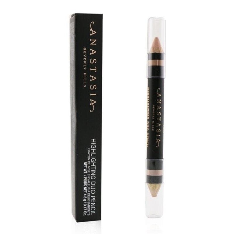 Highlighting Duo Pencil - Matte Camille-Sand Shimmer by Anastasia Beverly Hills for Women - 0.17 oz Highlighter