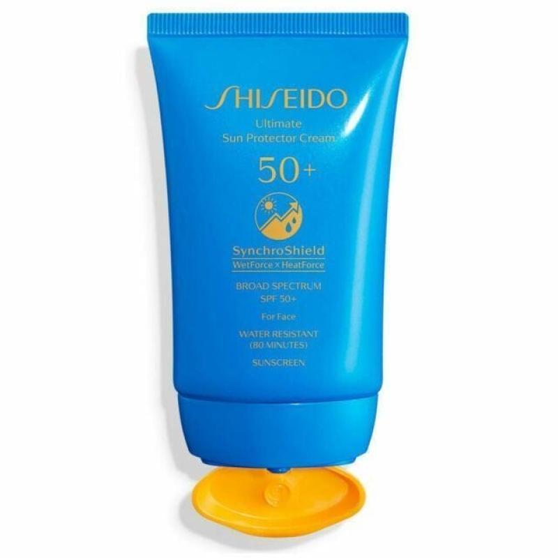 Ultimate Sun Protector Cream SPF 50 by Shiseido for Unisex - 2 oz Sunscreen