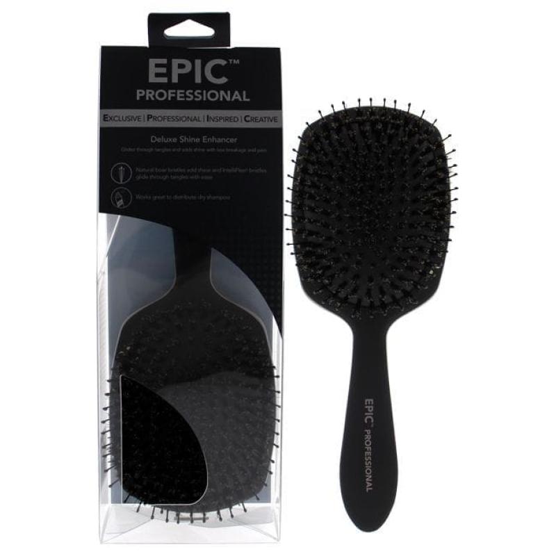 Pro Epic Deluxe Shine Enhacer Brush - Black by Wet Brush for Unisex - 1 Pc Hair Brush