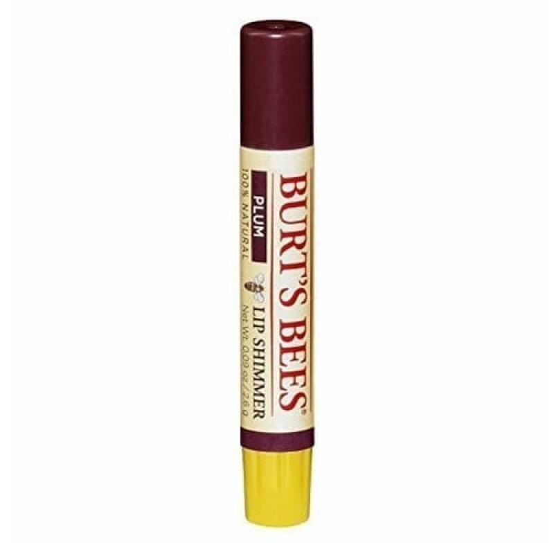 Burts Bees Lip Shimmer - Plum by Burts Bees for Women - 0.09 oz Lip Shimmer