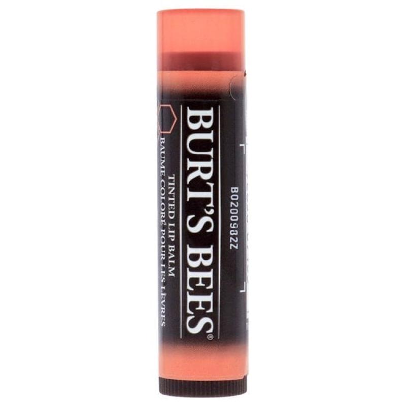 Tinted Lip Balm - Zinnia by Burts Bees for Women - 0.15 oz Lip Balm