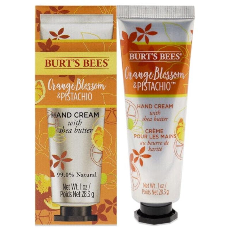 Orange Blossom and Pistachio Hand Cream by Burts Bees for Unisex - 1 oz Hand Cream