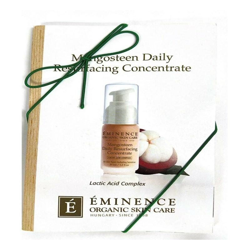 Mangosteen Daily Resurfacing Concentrate by Eminence for Unisex - 1.2 oz Treatment