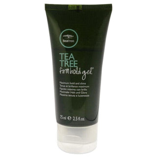 Tea Tree Firm Hold Gel, Hair Gel, Maximum Hold, High-Shine Finish, For All Hair Types, 2.5 fl. oz.