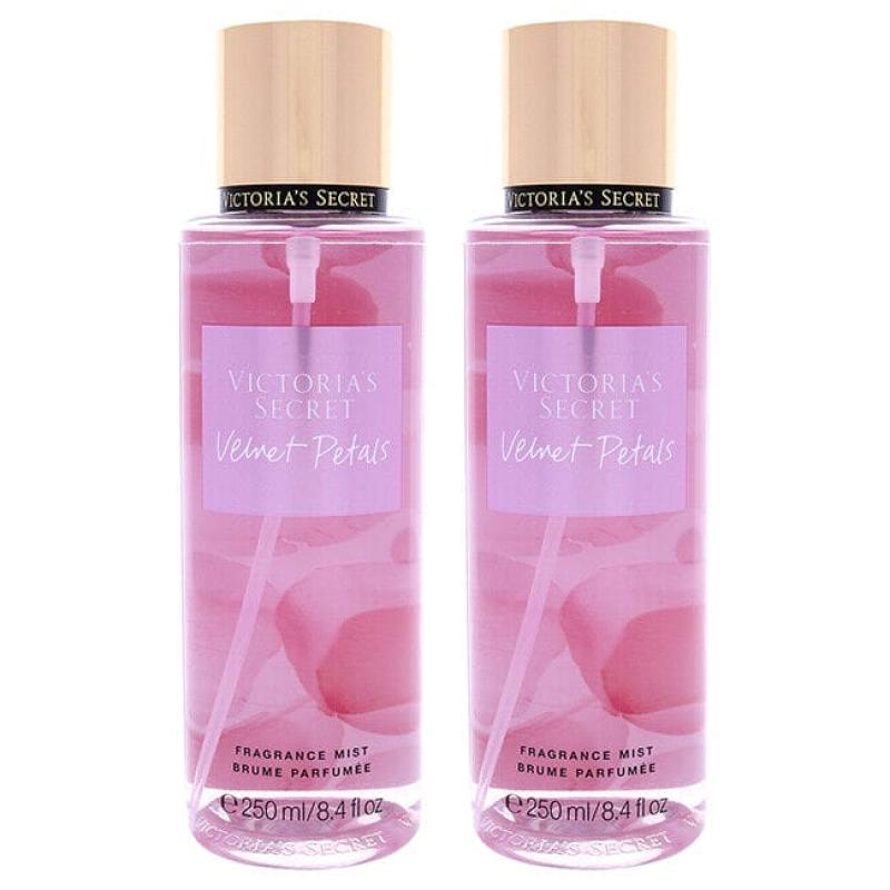 Velvet Petals by Victorias Secret for Women - 8.4 oz Fragrance Mist - Pack of 2